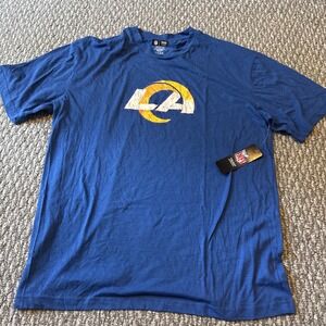 NFL Team Apparel St Louis Rams Short Sleeve T-Shirt Women's XXL Brand New W/Tags